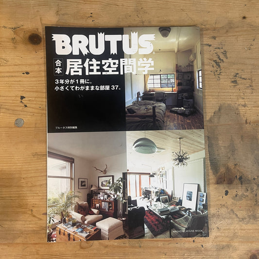 BRUTUS Special Edition: JYUKYO KUKAN GAKU | Japanese Magazine