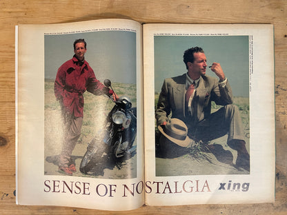 BRUTUS June 15, 1989 No.205 Latest Columns from NY, Paris, London, Barcelona, Tokyo — Drowning in Information! | Japanese Magazine