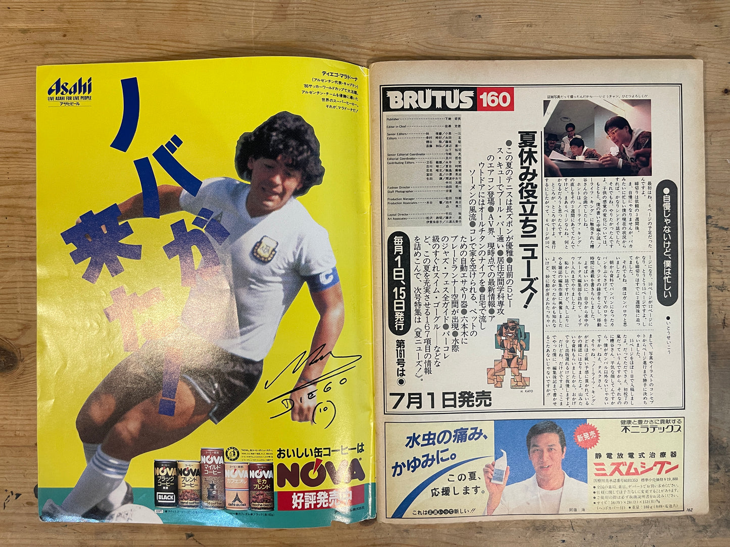 BRUTUS July 1, 1987 No.160 – Papa BRUTUS' Child-Raising Strategy｜Japanese Magazine