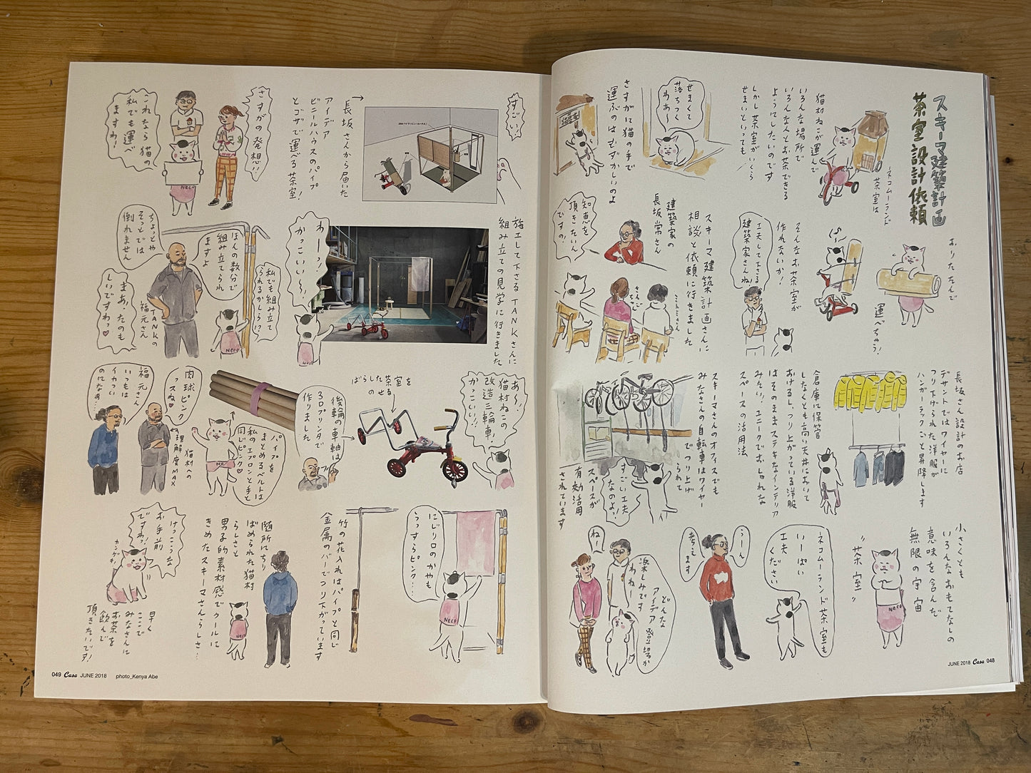Casa BRUTUS（カーサ ブルータス）2018年6月号 第219号 – 猫村さんとほしよりこ｜Casa BRUTUS June 2018 Issue No.219 – Nekomura-san and Yoriko Hoshi｜デザイン＆ライフスタイル誌