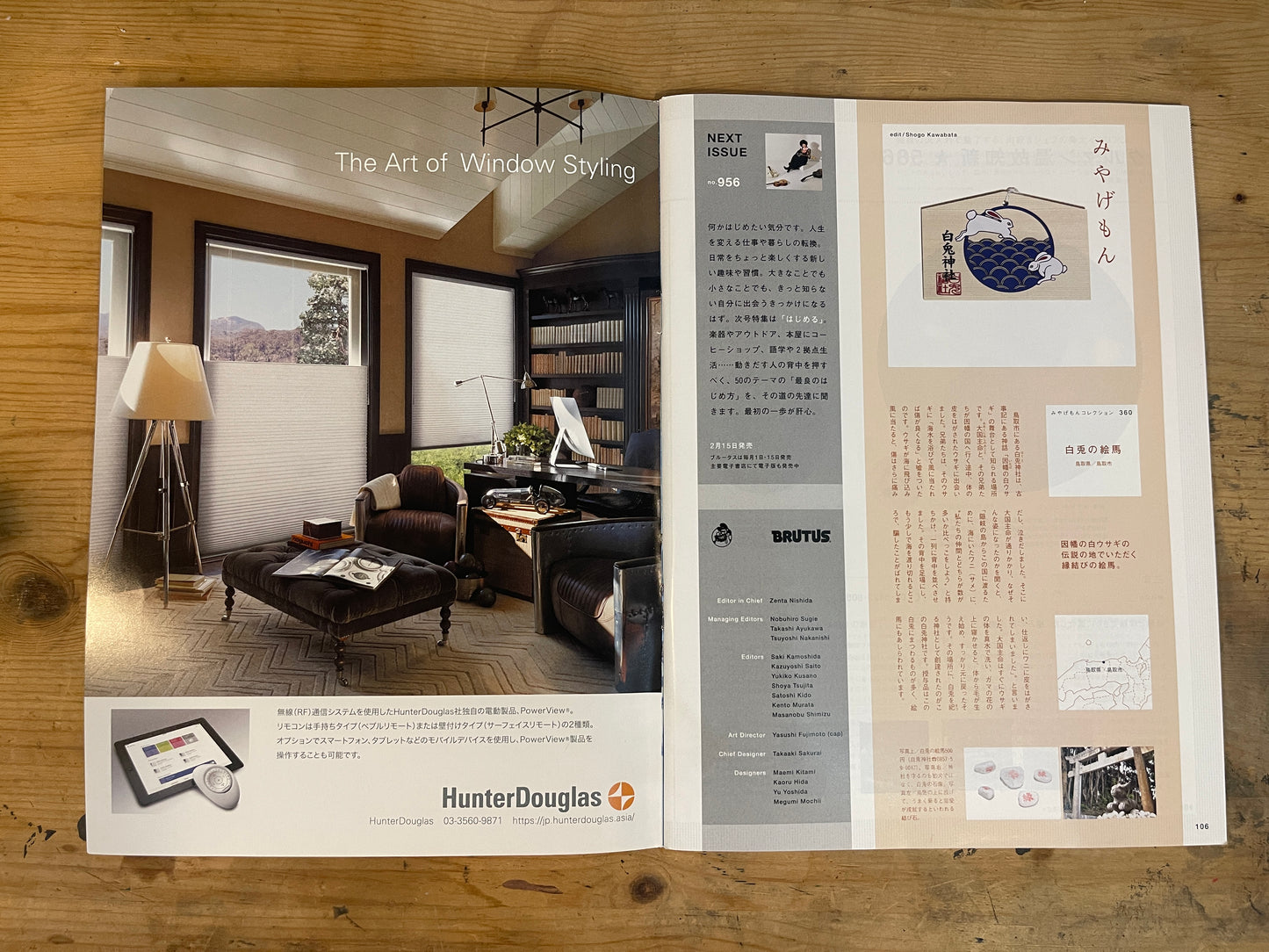 BRUTUS（ブルータス） 2022年2月15日号 第955号 – 建築を楽しむ教科書｜BRUTUS Magazine February 15, 2022 Issue No.955 – A Textbook for Enjoying Architecture｜日本のカルチャー誌