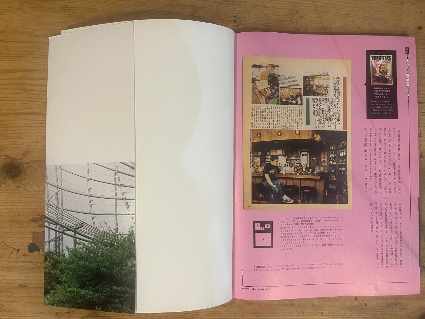 タイトル｜Title BRUTUS特別編集 村上春樹 合本｜読む。聴く。観る。集める。食べる。飲む。そして、思う。（2022年12月発行） BRUTUS Special Edition – Haruki Murakami Omnibus: Read. Listen. Watch. Collect. Eat. Drink. Think. (December 2022)