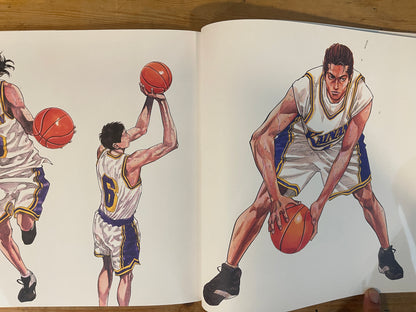 SLAM DUNK ILLUSTRATIONS 2 + 2000年4月8日 第一刷 SLAM DUNK Illustrations 2 + First Edition April 8, 2000｜Japanese Art Book