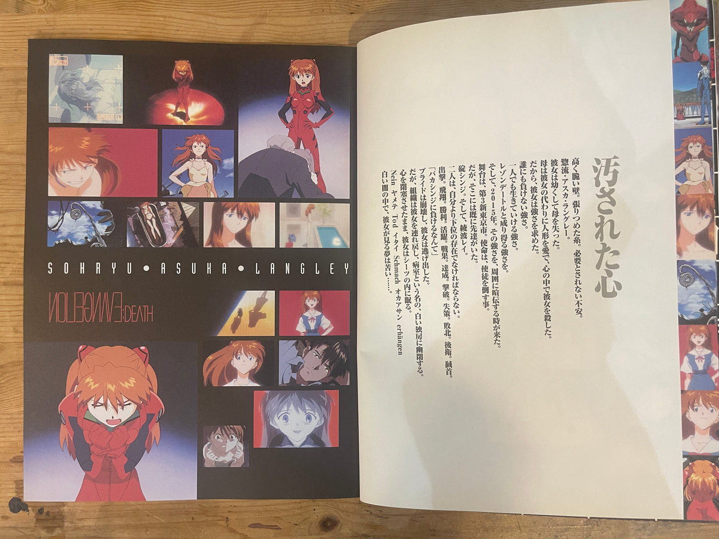 映画 EVANGELION DEATH:REBIRTH 映画パンフレット 1997年3月15日発行｜EVANGELION DEATH:REBIRTH Movie Pamphlet, March 15, 1997