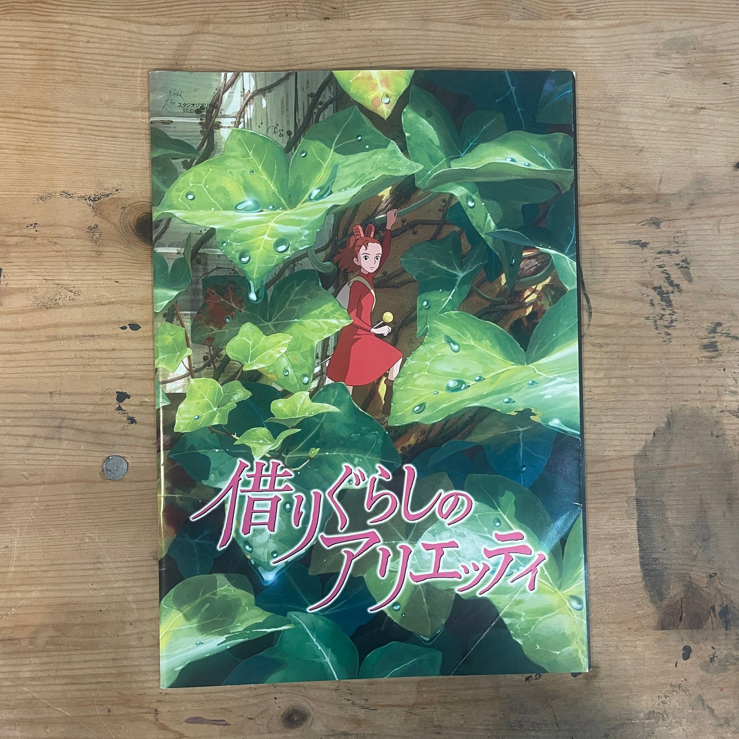 借りぐらしのアリエッティ 映画パンフレット 2010年7月17日発行｜The Secret World of Arrietty Movie Pamphlet, July 17, 2010