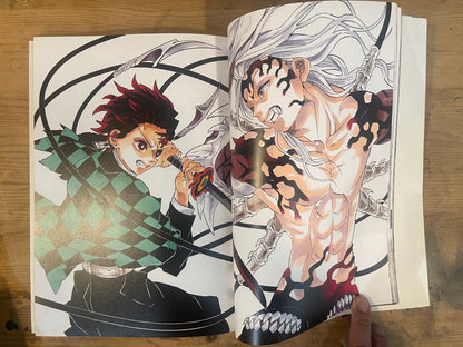 鬼滅の刃 吾峠呼世晴画集 幾星霜 2021年発行 Demon Slayer: Kimetsu no Yaiba – Koyoharu Gotouge Art Book “Ikuseisou” (2021)