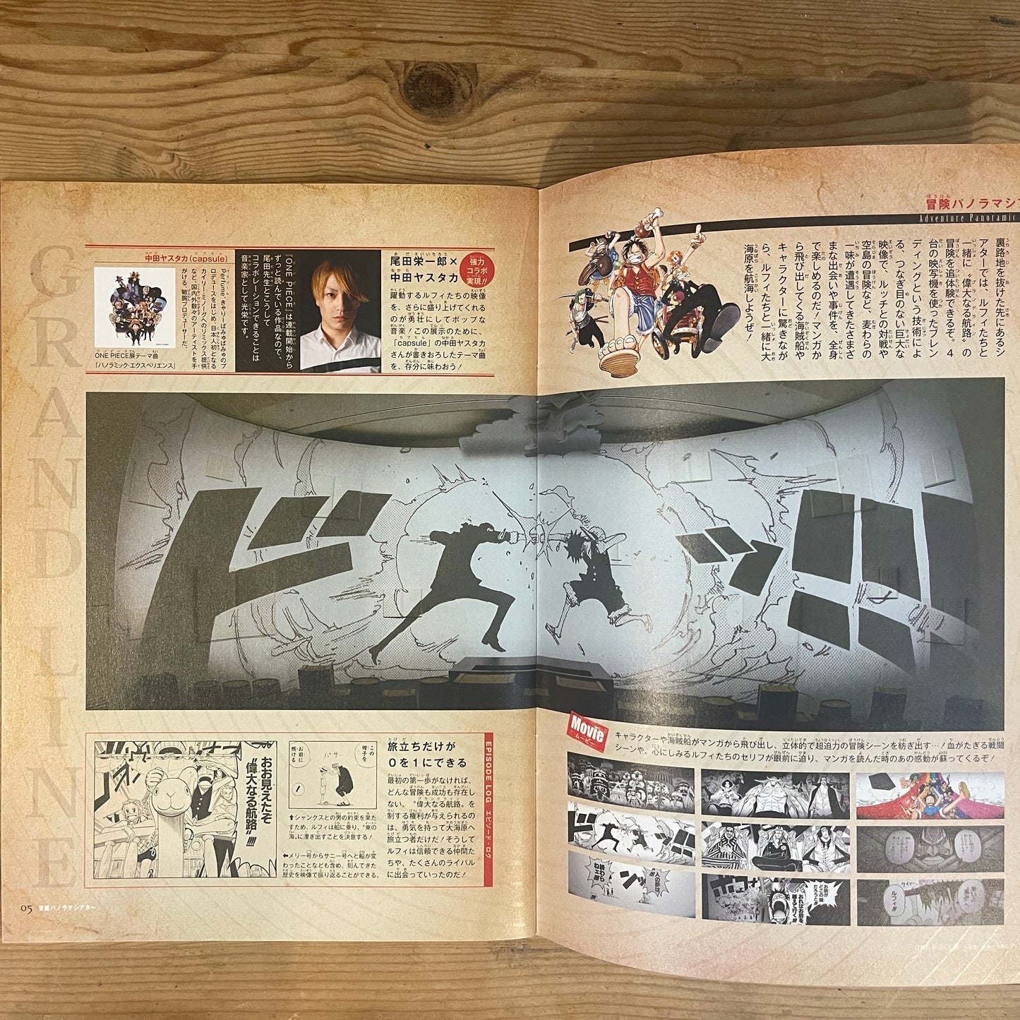2012 ONE PIECE展 公式パンフレット 尾田栄一郎監修 / 2012 ONE PIECE Exhibition Official Pamphlet Eiichiro Oda Supervised
