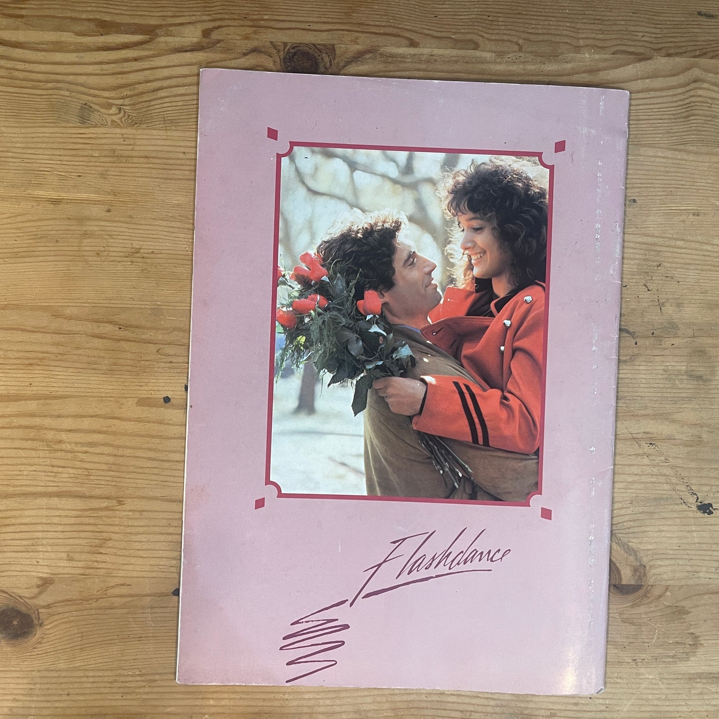 映画 フラッシュダンス 公式パンフレット / Flashdance Official Movie Pamphlet