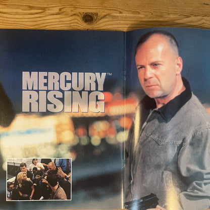 映画 マーキュリー・ライジング 公式パンフレット / Mercury Rising Official Movie Pamphlet