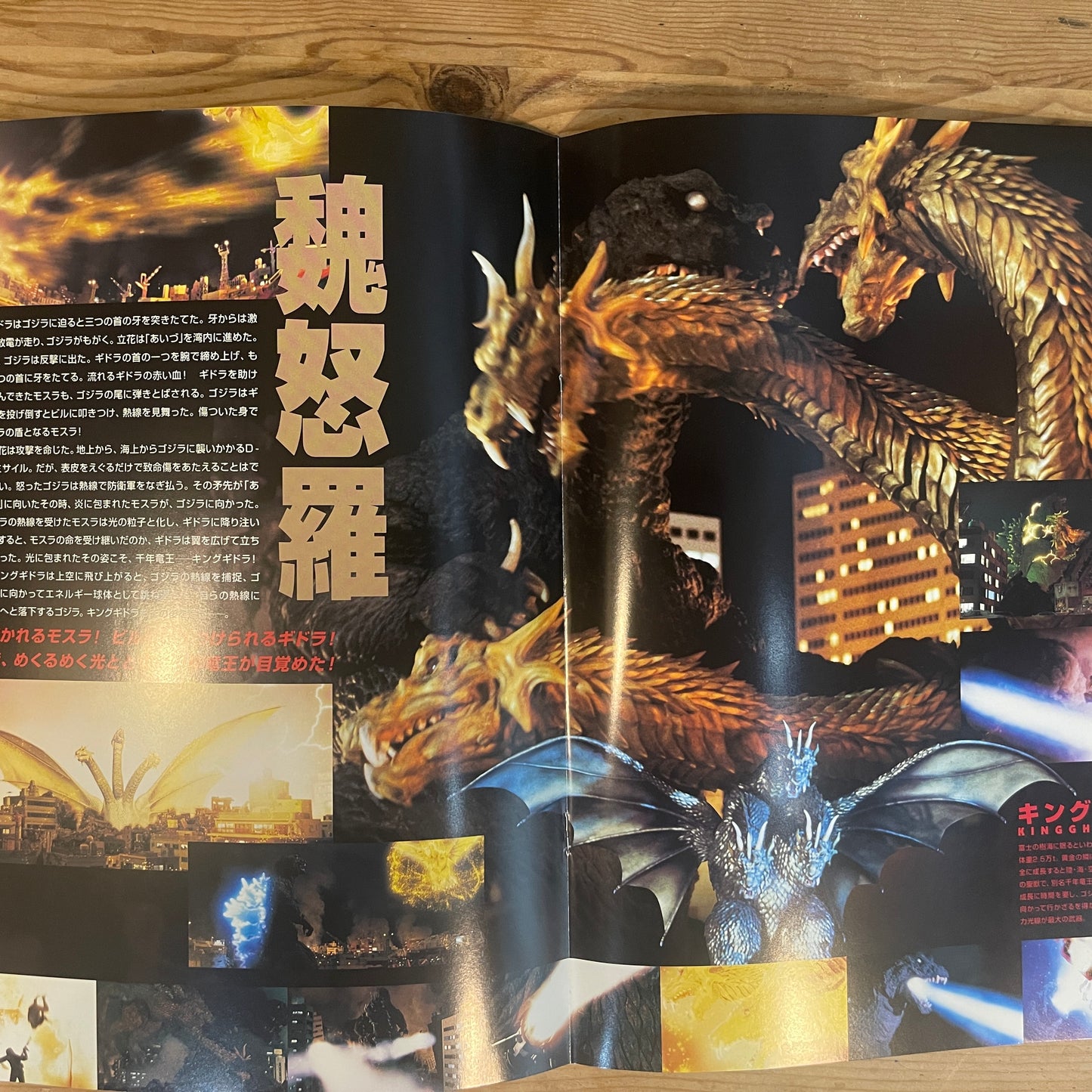 ゴジラ・モスラ・キングギドラ 大怪獣総攻撃 公式パンフレット / Godzilla, Mothra and King Ghidorah: Giant Monsters All-Out Attack Official Pamphlet