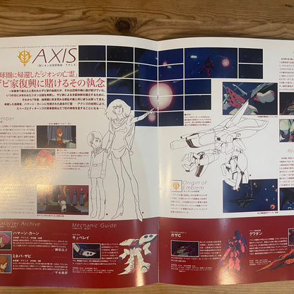 機動戦士ガンダムIII 星の鼓動は愛 公式パンフレット / Mobile Suit Gundam III Encounters in Space Official Pamphlet