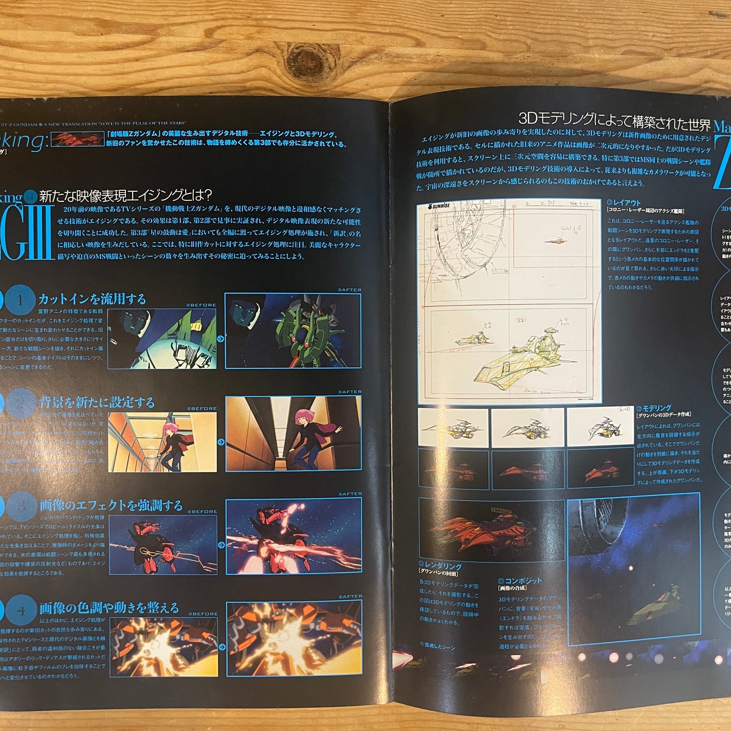 機動戦士ガンダムIII 星の鼓動は愛 公式パンフレット / Mobile Suit Gundam III Encounters in Space Official Pamphlet