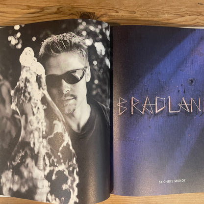 Brad Pitt Photo Book by Mark Seliger | First Edition | Vintage 1998 Japan Release