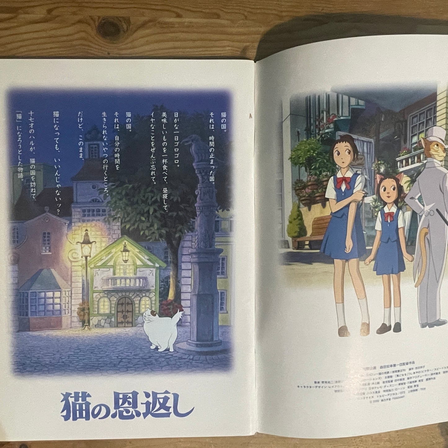 映画 猫の恩返し / ギブリーズ episode2 公式パンフレット / The Cat Returns & Ghiblies Episode 2 Official Movie Pamphlet