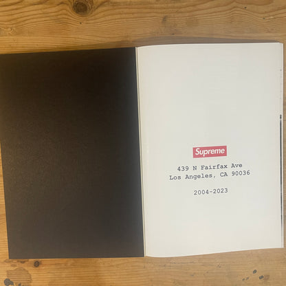 Supreme 439 N Fairfax Ave Los Angeles ART BOOK 2004-2023 / Supreme 439 N Fairfax Ave Los Angeles Art Book 2004-2023