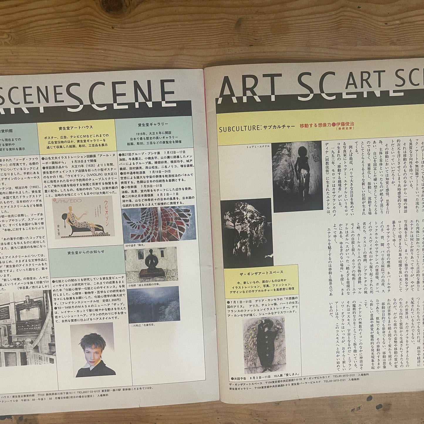 花椿 1993年8月号 特集：ウエスト・オア・イースト / Hanatsubaki August 1993 Issue: Feature on West or East