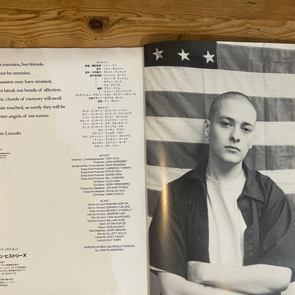 映画 アメリカン・ヒストリーX パンフレット / American History X Official Movie Pamphlet