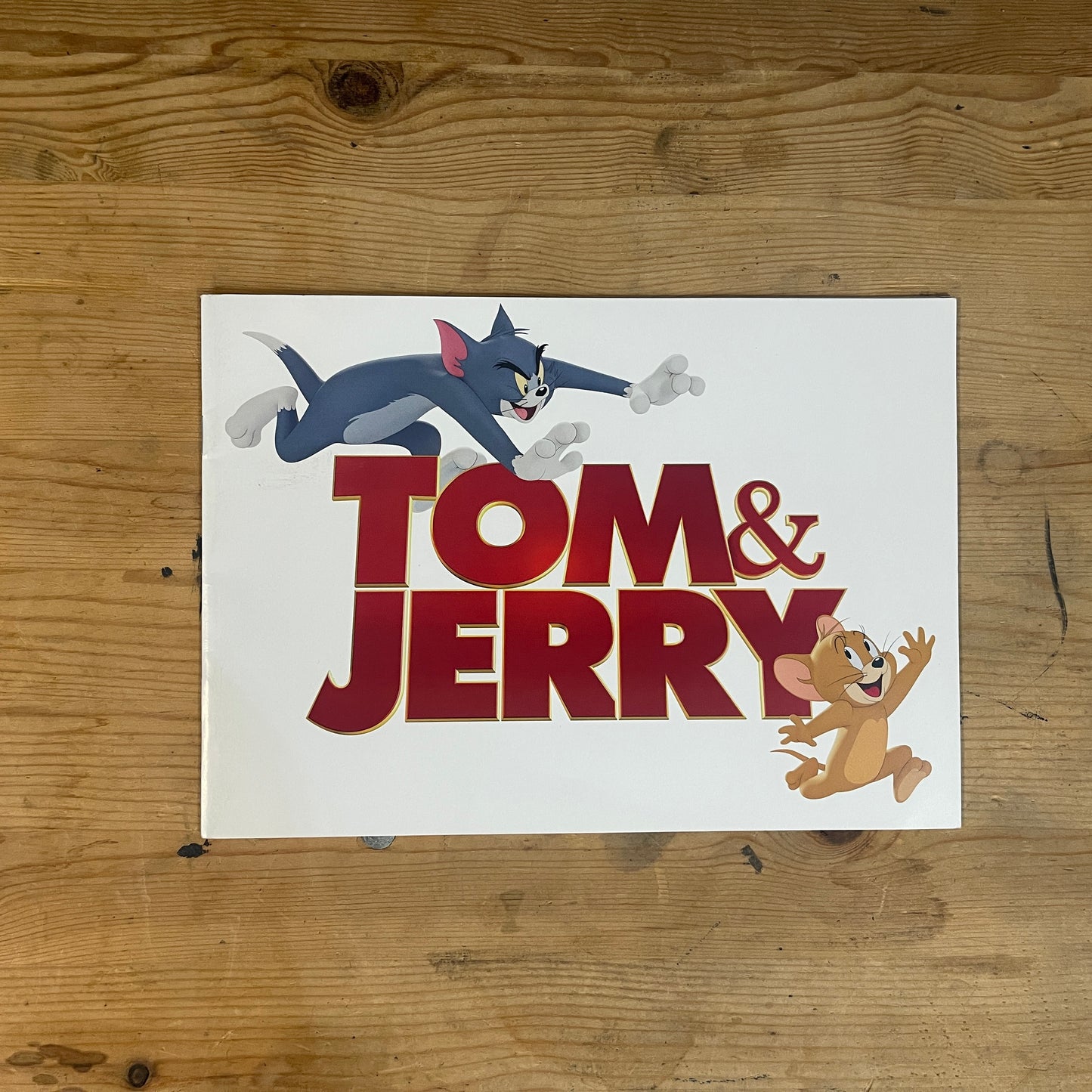 映画 トムとジェリー パンフレット / Tom & Jerry Official Movie Pamphlet